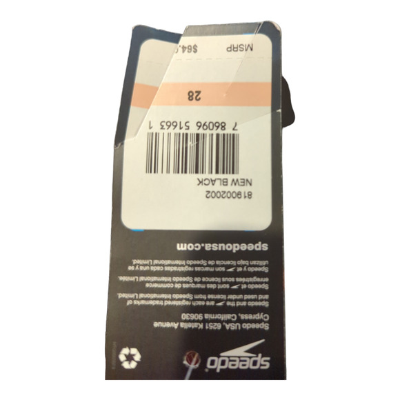 Speedo Women's Power Flex Eco Super Pro Swimsuit Sz 28 Black - Picture 5 of 5